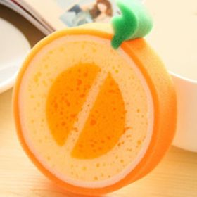 Dishwashing Sponge Kitchen Supplies Tools Cute Fruit Shape Clean Stains Removing Kit Useful Things For Home Cleaning Accessories