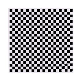 [Black Plaid] 200 Pcs Grease-Proof Wax Papers Baking Papers Hamburger Papers